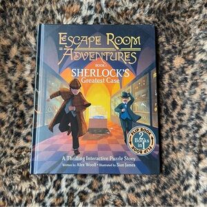 Sherlock Holmes Escape Room Adventures 2 in 1 book